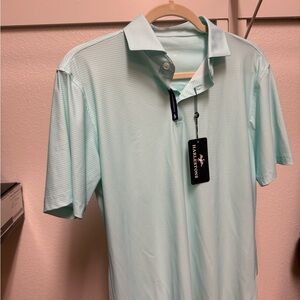 Men's Light Blue Polo Shirt - Harleston’s New with Tags